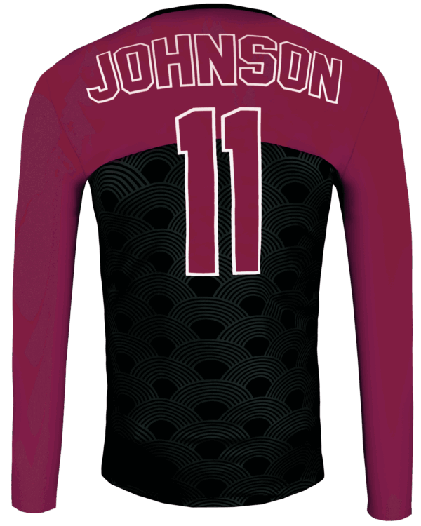 RSCS1Ply13MTCBACK.png LONG SLEEVE Single Ply REVERSIBLE Crew Neck Compression Shirt 5