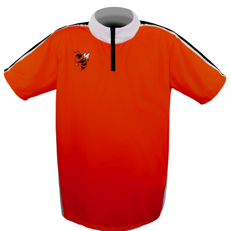 1/4-Zip Short Sleeve Tee