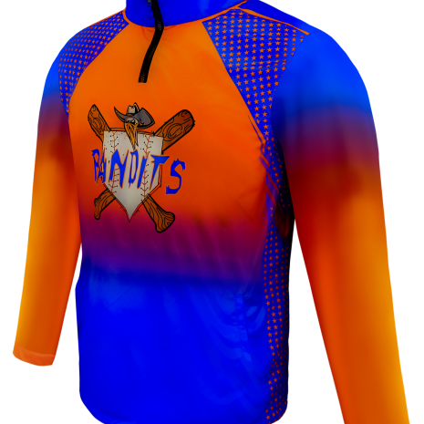 1/4-Zip Long Sleeve Tee w/ Pockets 3