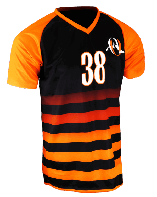 Short Sleeve V Neck Soccer Jersey 2