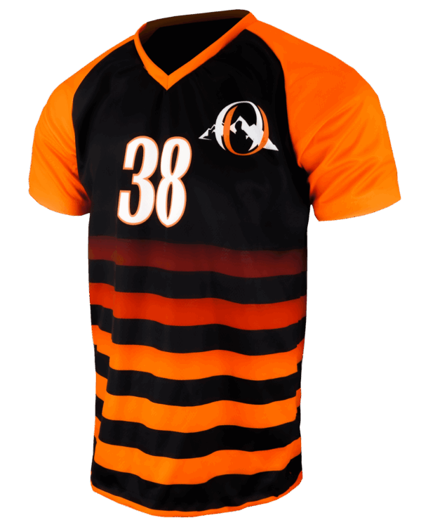 Short Sleeve V Neck Soccer Jersey 3