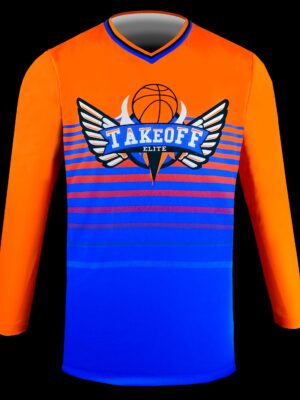 Long Sleeve V Neck Goalie Jersey