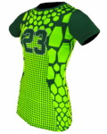 Short Sleeve Volleyball Jersey COMPRESSION (Women/Girls) 4