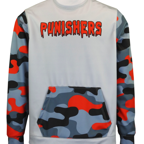 Performance Crew Sweatshirt w/ Sleeve Cuffs & Kangaroo Pocket