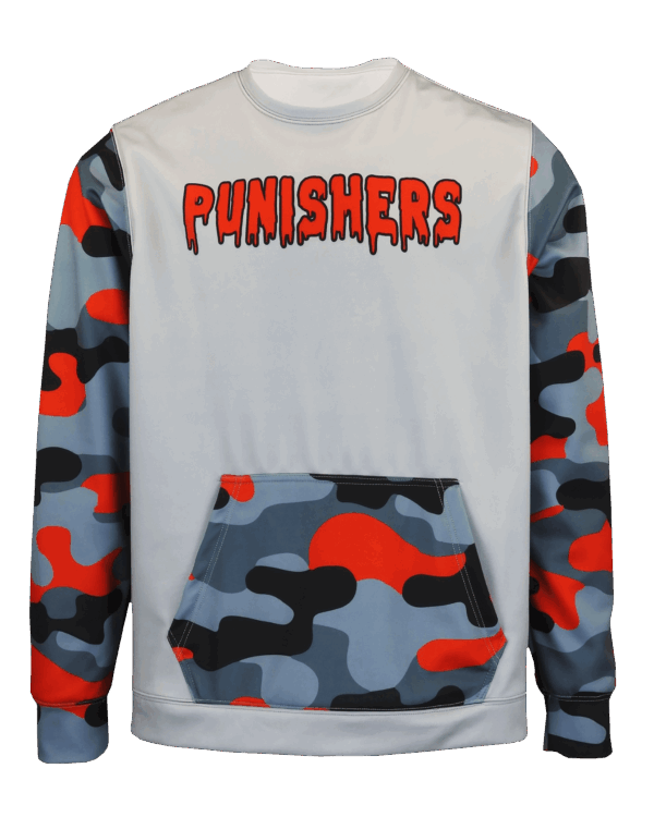 Performance Crew Sweatshirt w/ Sleeve Cuffs & Kangaroo Pocket