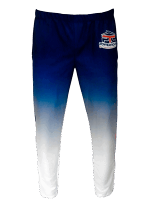 Full Sublimation Microfiber Warm-Up Pants (Tapered) 2