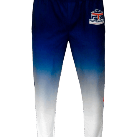 Full Sublimation Microfiber Warm-Up Pants (Tapered) 2