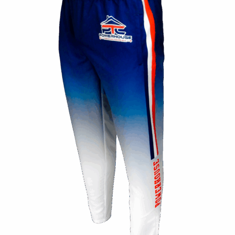 Full Sublimation Microfiber Warm-Up Pants (Tapered) 3