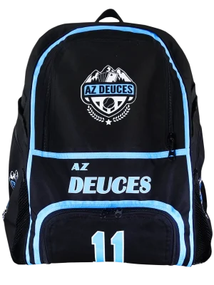 LARGE BACKPACK (18" X 17" X 9") W/ BAT SLEEVES