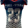 stretch mesh tackle football jersey