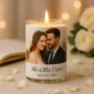 wedding candle 4 welcome table
