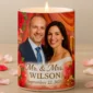 wedding candle red
