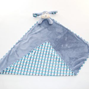 cubbies blue bunny baby blankie large