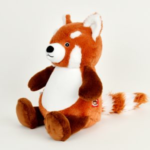 red panda side