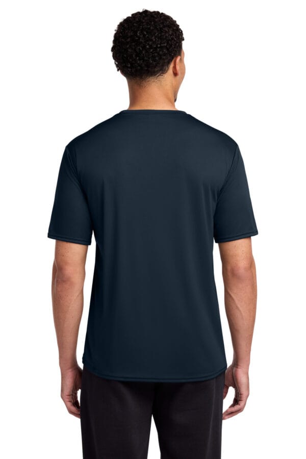 PC380_deepnavy_model_back Port & Co ™ Performance Tee - Deep Navy - backModel