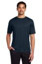 Port & Co ™ Performance Tee - Deep Navy - Model Front