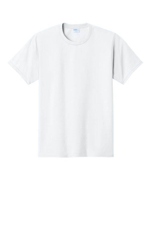 PC450_white_flat_front Port & Co ™ Fan Favorite Tee - White - frontFlat