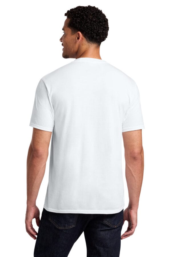 PC450_white_model_back Port & Co ™ Fan Favorite Tee - White - backModel